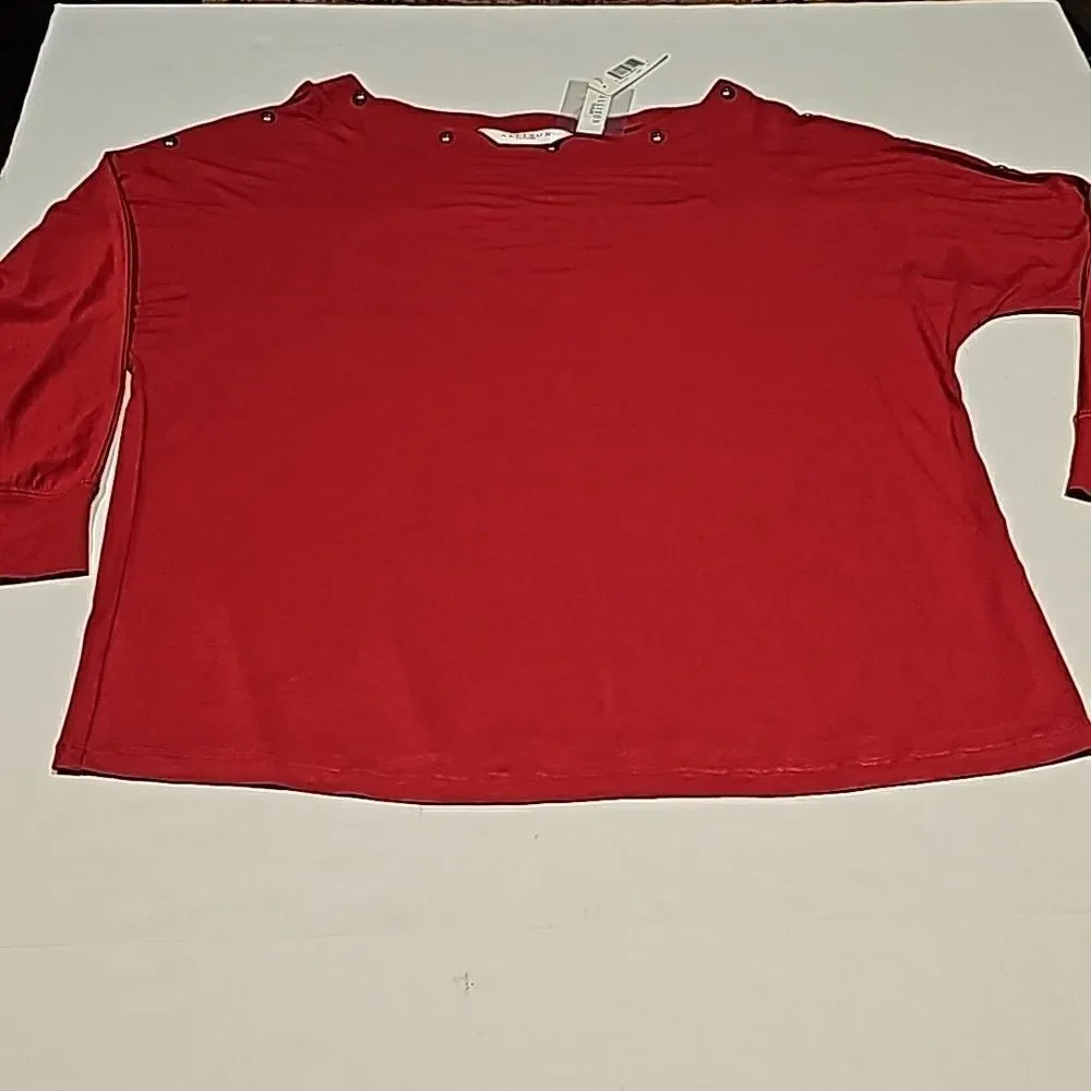 Allison Taylor pullover lightweight top size 1X - Picture 5 of 11